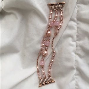 Custom Beaded Apple iWatch band 38mm